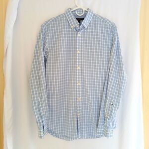Banana Republic Gingham Cotton Button Down Shirt